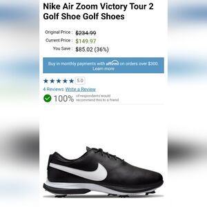 Nike Golf shoes size 8.5